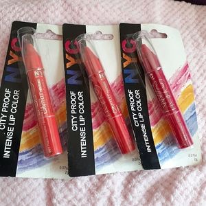 NYC city proof intense lip color trio